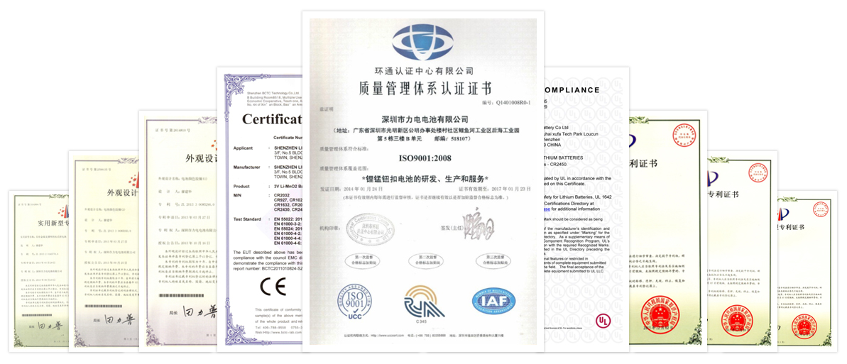 BUTTON CELL,SHENZHEN LIDEA BATTERY CO., LTD.